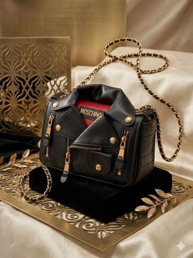 شنطة موسكينو حجم القاعة 23 سم