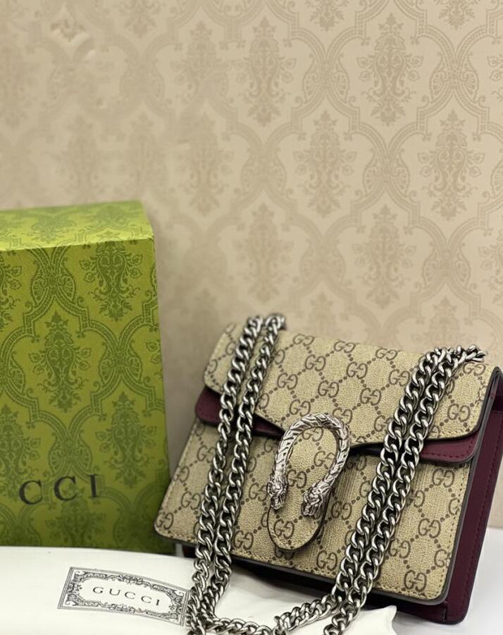 شنطة GUCCI نخب عالي حجم القاعدة20سم