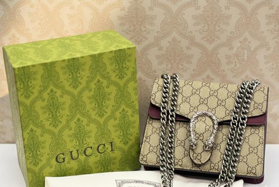 شنطة GUCCI نخب عالي حجم القاعدة20سم